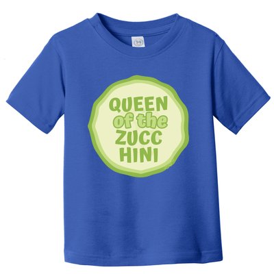 Queen Of The Zucchini Vegan Gift Toddler T-Shirt