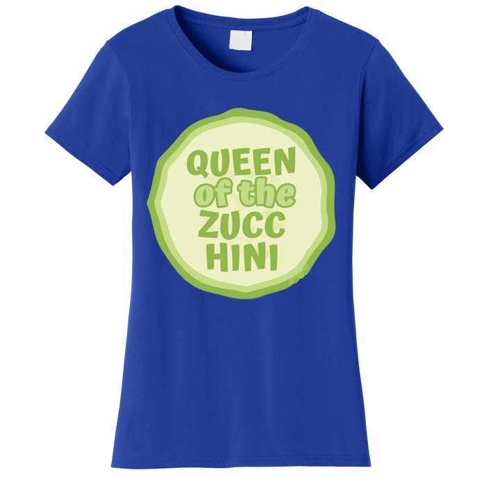 Queen Of The Zucchini Vegan Gift Women's T-Shirt