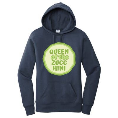 Queen Of The Zucchini Vegan Gift Women's Pullover Hoodie