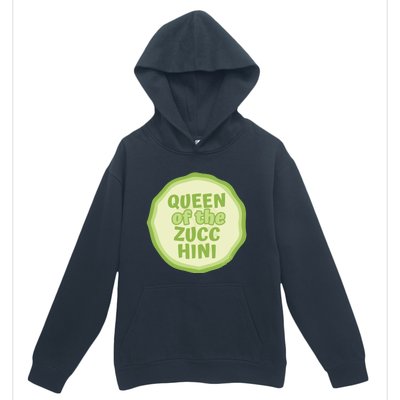 Queen Of The Zucchini Vegan Gift Urban Pullover Hoodie