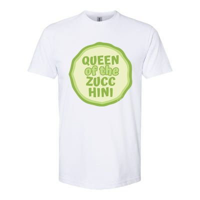 Queen Of The Zucchini Vegan Gift Softstyle CVC T-Shirt