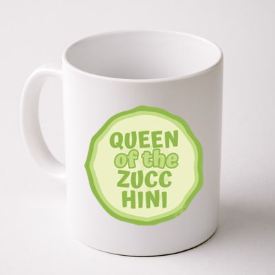 Queen Of The Zucchini Vegan Gift Coffee Mug