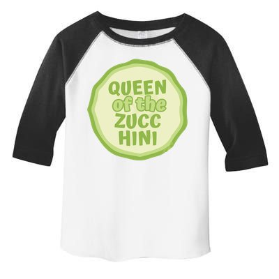 Queen Of The Zucchini Vegan Gift Toddler Fine Jersey T-Shirt