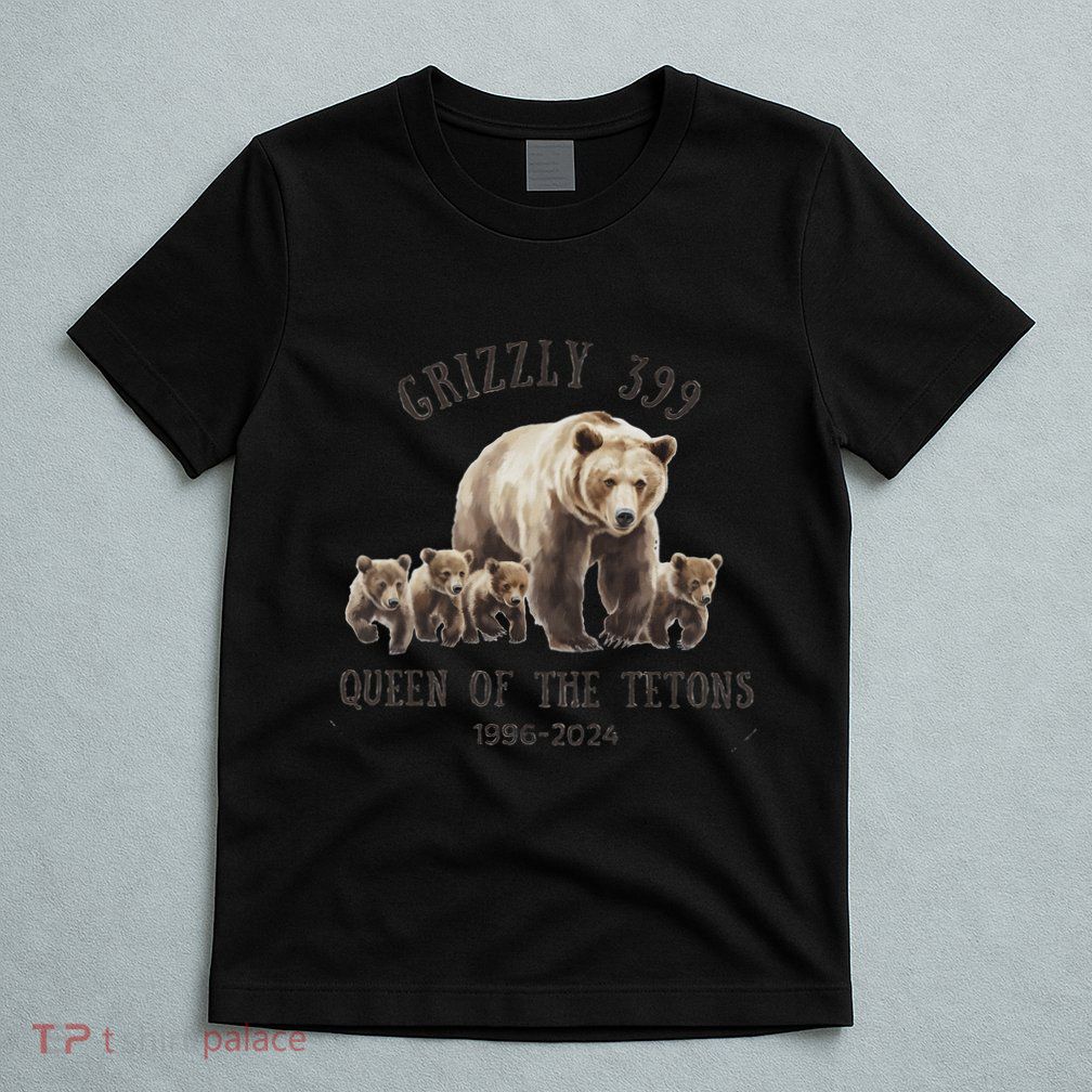 Queen Of The Tetons Grizzly Bear 399 T-Shirt