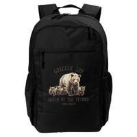 Queen Of The Tetons Grizzly Bear 399 Backpack