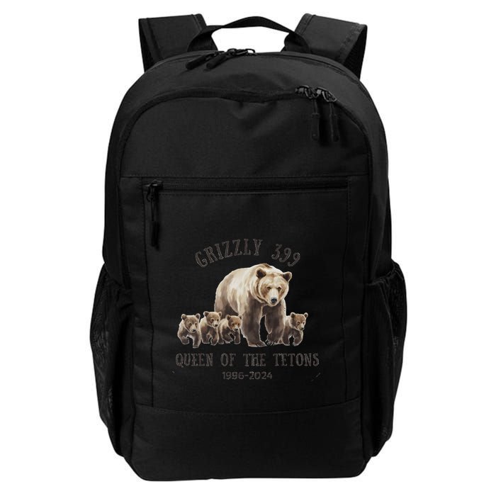 Queen Of The Tetons Grizzly Bear 399 Backpack