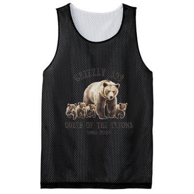 Queen Of The Tetons Grizzly Bear 399 Mesh Reversible Basketball Jersey Tank