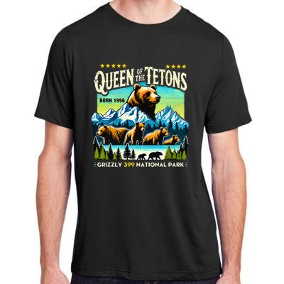 Queen Of The Tetons Grizzly 399 National Park Bear Lovers Adult ChromaSoft Performance T-Shirt