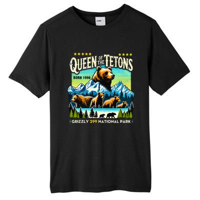 Queen Of The Tetons Grizzly 399 National Park Bear Lovers Tall Fusion ChromaSoft Performance T-Shirt