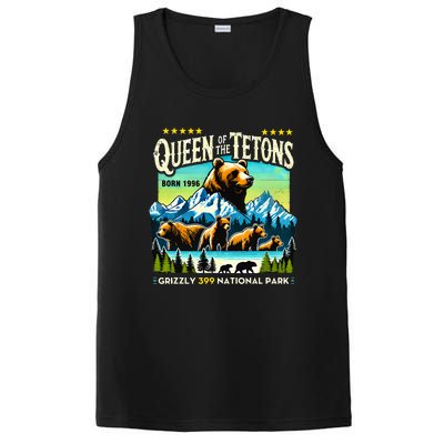 Queen Of The Tetons Grizzly 399 National Park Bear Lovers PosiCharge Competitor Tank