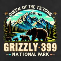 Queen Of The Tetons Grizzly 399 National Park Grizzly Bear 11oz C Handle Ceramic Mug