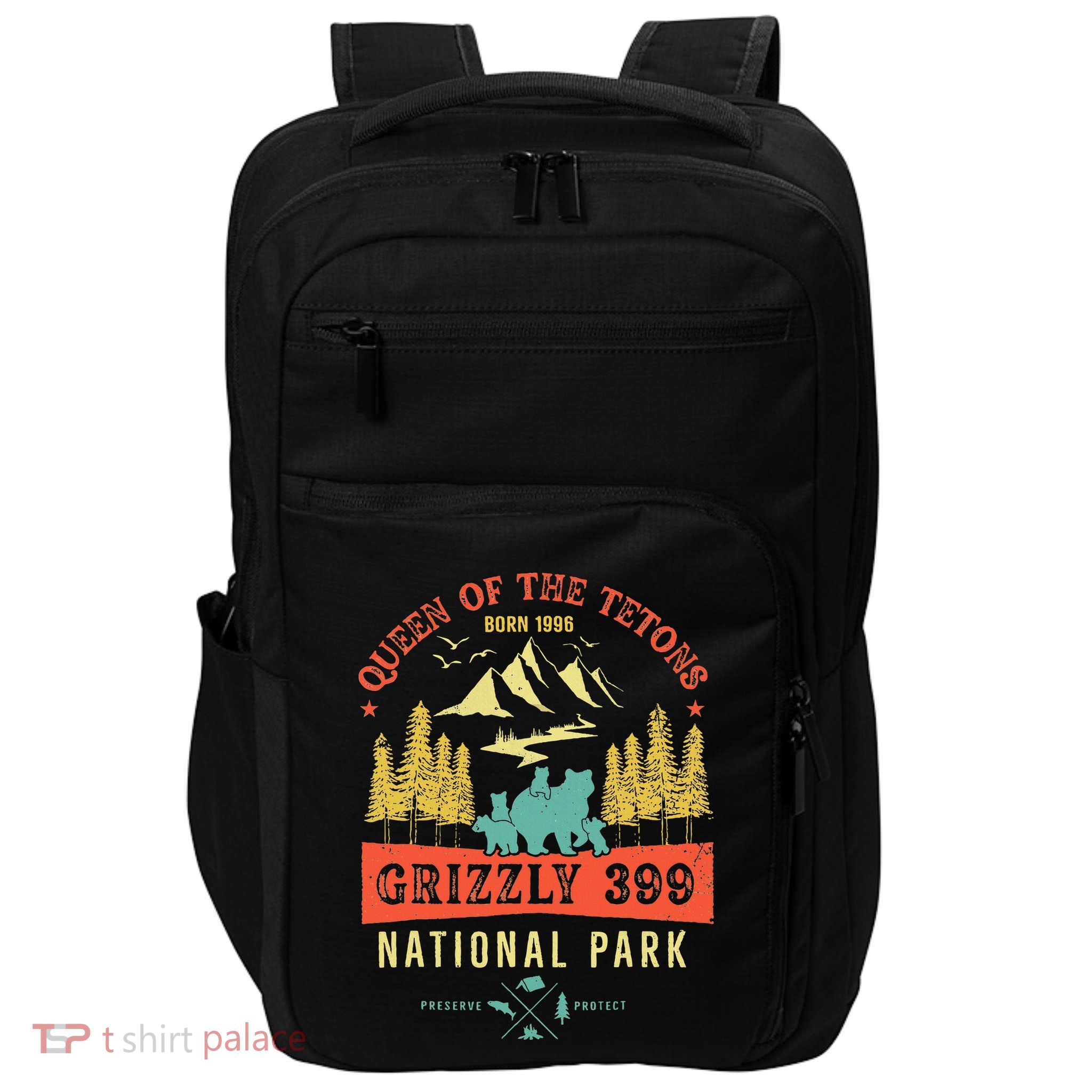 Queen Of The Tetons Grizzly 399 National Park Preserve Impact Tech Backpack