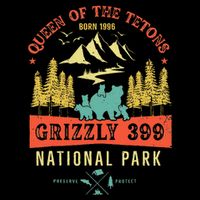 Queen Of The Tetons Grizzly 399 National Park Preserve Impact Tech Backpack