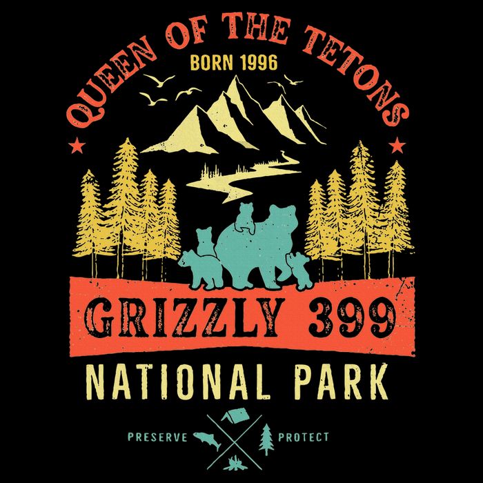 Queen Of The Tetons Grizzly 399 National Park Preserve Impact Tech Backpack