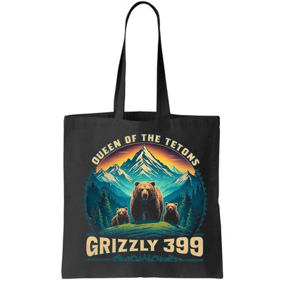 Queen Of The Tetons Grizzly Bear 399 National Park Bag