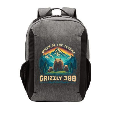 Queen Of The Tetons Grizzly Bear 399 National Park Vector Backpack