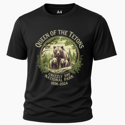 Queen Of The Tetons Grizzly 399 Wildlife Preserve 1996 2024 Performance Shirt