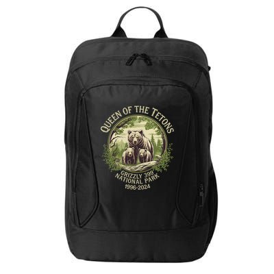 Queen Of The Tetons Grizzly 399 Wildlife Preserve 1996 2024 City Backpack