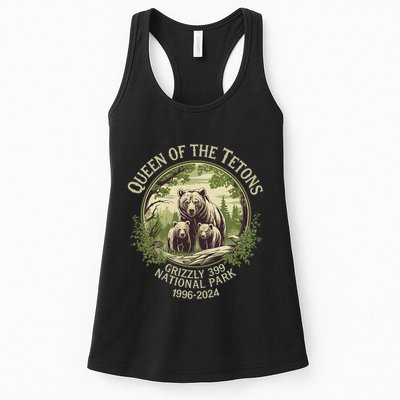 Queen Of The Tetons Grizzly 399 Wildlife Preserve 1996 2024 Womens Tank Top