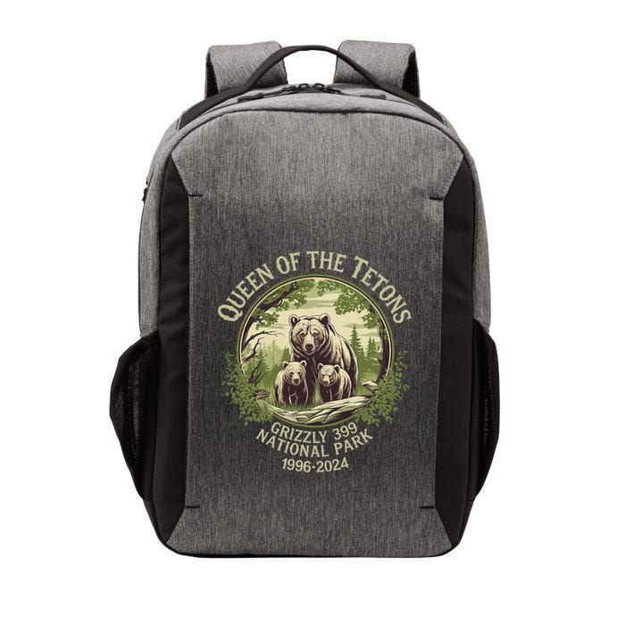 Queen Of The Tetons Grizzly 399 Wildlife Preserve 1996 2024 Vector Backpack