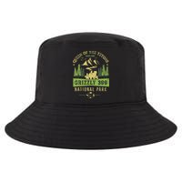 Queen Of The Tetons Grizzly 399 National Park Cool Comfort Performance Bucket Hat