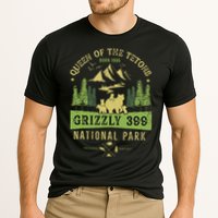 Queen Of The Tetons Grizzly 399 National Park Cooling Performance Crew T-Shirt