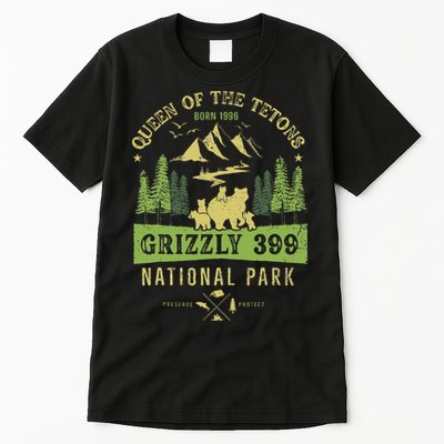 Queen Of The Tetons Grizzly 399 National Park Tall T-Shirt