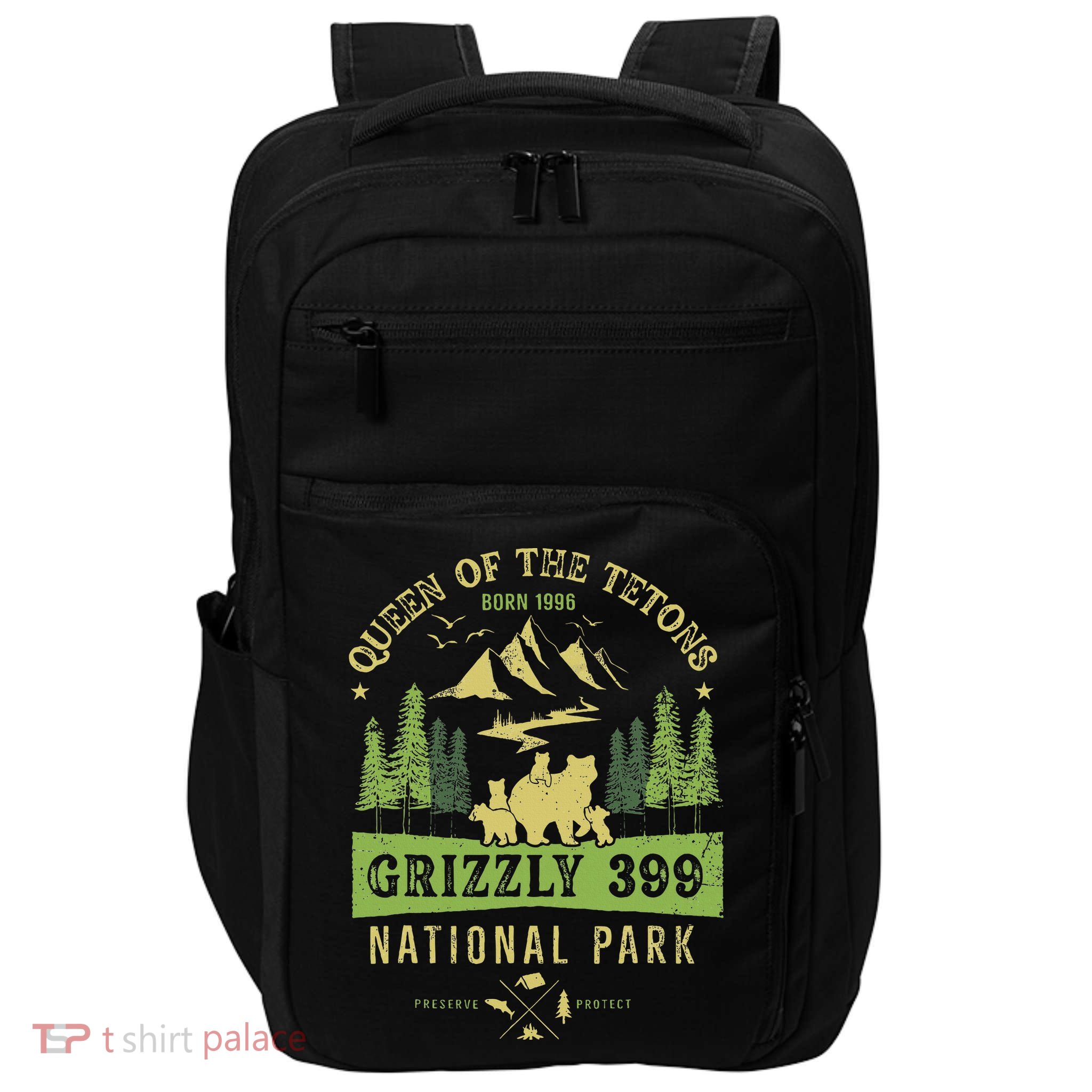 Queen Of The Tetons Grizzly 399 National Park Impact Tech Backpack