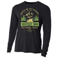 Queen Of The Tetons Grizzly 399 National Park Preserve Cooling Performance Long Sleeve Crew