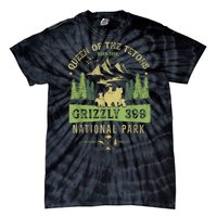 Queen Of The Tetons Grizzly 399 National Park Preserve Tie-Dye T-Shirt