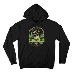 Queen Of The Tetons Grizzly 399 National Park Preserve Tall Hoodie