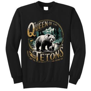 Queen Of The Tetons Grizzly 399 National Park Preserve Sweatshirt