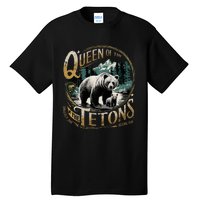 Queen Of The Tetons Grizzly 399 National Park Preserve Tall T-Shirt