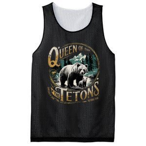 Queen Of The Tetons Grizzly 399 National Park Preserve Mesh Reversible Basketball Jersey Tank