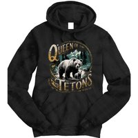 Queen Of The Tetons Grizzly 399 National Park Preserve Tie Dye Hoodie