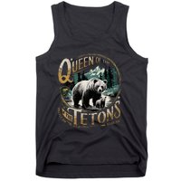 Queen Of The Tetons Grizzly 399 National Park Preserve Tank Top