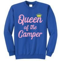 Queen Of The Camper Cute Matching King And Queen Camping Funny Gift Sweatshirt