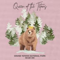 Queen Of The Tetons Grizzly Bear 399 Gtnp 25L Jumbo Tote