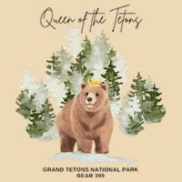 Queen Of The Tetons Grizzly Bear 399 Gtnp Bag