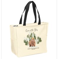 Queen Of The Tetons Grizzly Bear 399 Gtnp Zip Tote Bag