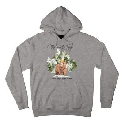 Queen Of The Tetons Grizzly Bear 399 Gtnp Tall Hoodie