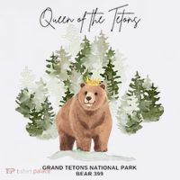 Queen Of The Tetons Grizzly Bear 399 Gtnp 11oz C Handle Ceramic Mug