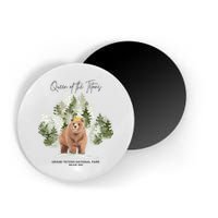 Queen Of The Tetons Grizzly Bear 399 Gtnp Magnet