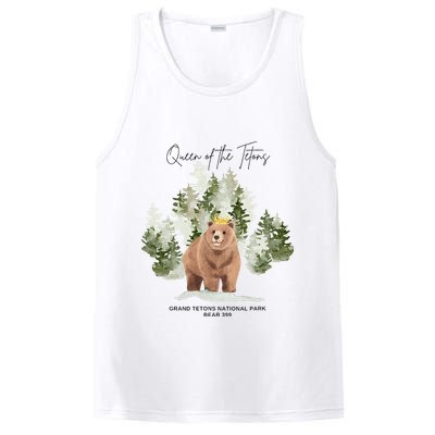Queen Of The Tetons Grizzly Bear 399 Gtnp PosiCharge Competitor Tank