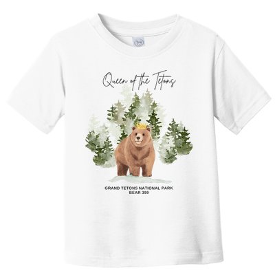 Queen Of The Tetons Grizzly Bear 399 Gtnp Toddler T-Shirt