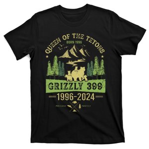 Queen Of The Tetons Grizzly 399 National Park 19962024 T-Shirt