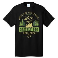 Queen Of The Tetons Grizzly 399 National Park 19962024 Tall T-Shirt