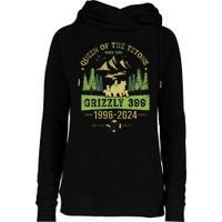 Queen Of The Tetons Grizzly 399 National Park 19962024 Womens Funnel Neck Pullover Hood