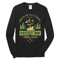 Queen Of The Tetons Grizzly 399 National Park 19962024 Tall Long Sleeve T-Shirt