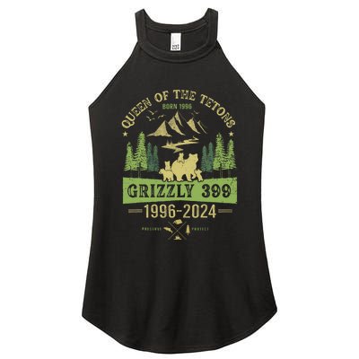 Queen Of The Tetons Grizzly 399 National Park 19962024 Women's Perfect Tri Rocker Tank